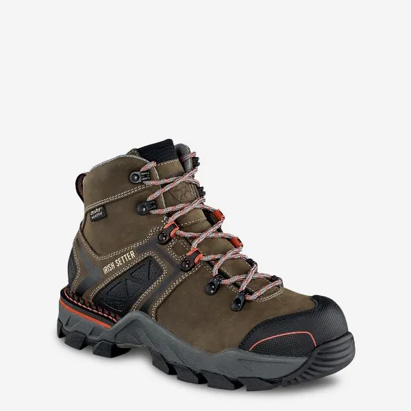 83214 Irish Setter Women's Crosby 6" Waterproof Non-Metallic Toe