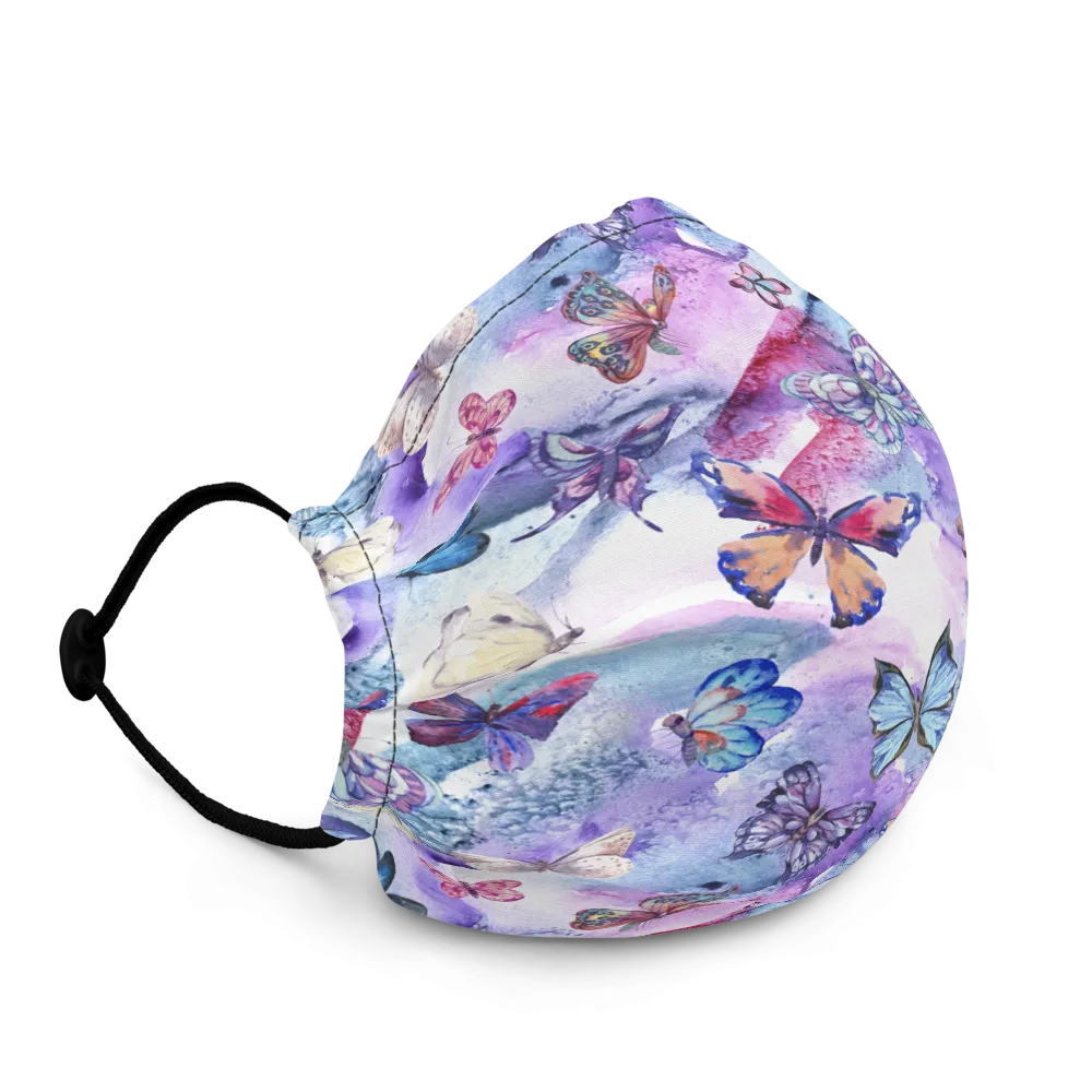Butterflies Premium face mask