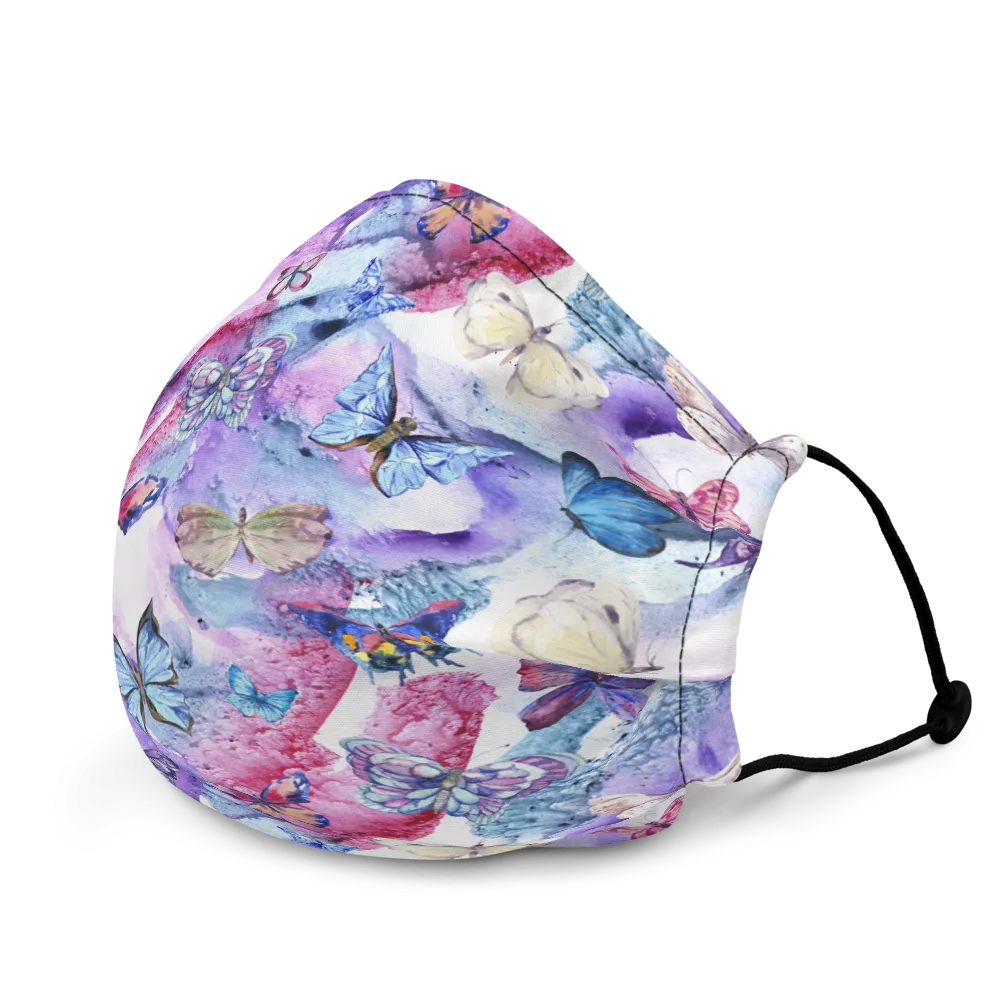 Butterflies Premium face mask