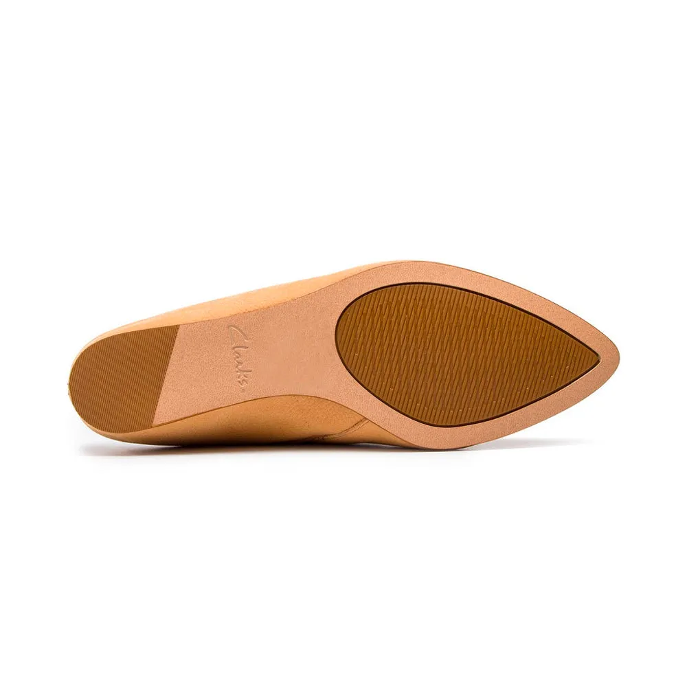 Clarks Sense Beau - Tan Leather