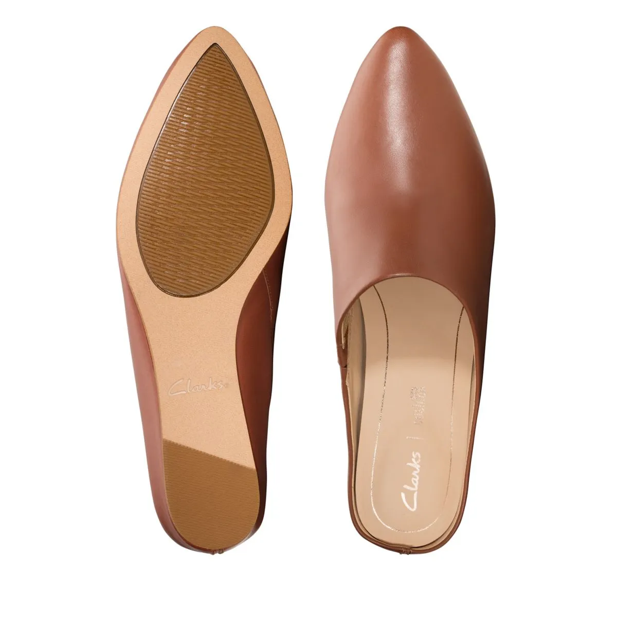 Clarks Sense Beau - Tan Leather