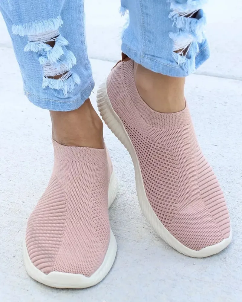 Ellis Casual Slip-on Sneakers | Comfy Lichtgewicht dames instap-sneakers