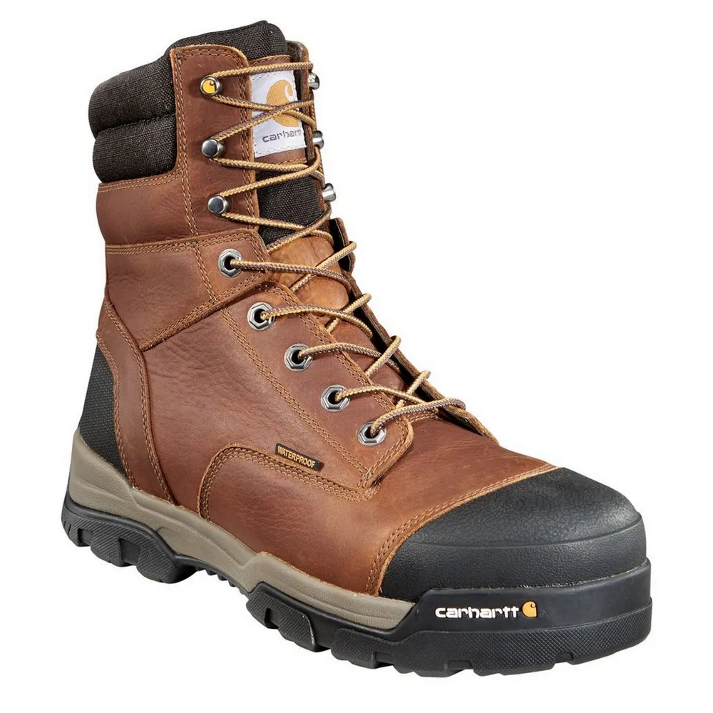 ENERGY 8-INCH COMPOSITE TOE BOOT - TAN-Peanut Oil Tan Leather | Carhartt CME8355