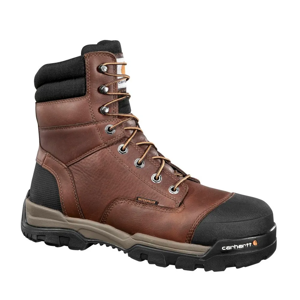 ENERGY 8-INCH COMPOSITE TOE BOOT - TAN-Peanut Oil Tan Leather | Carhartt CME8355