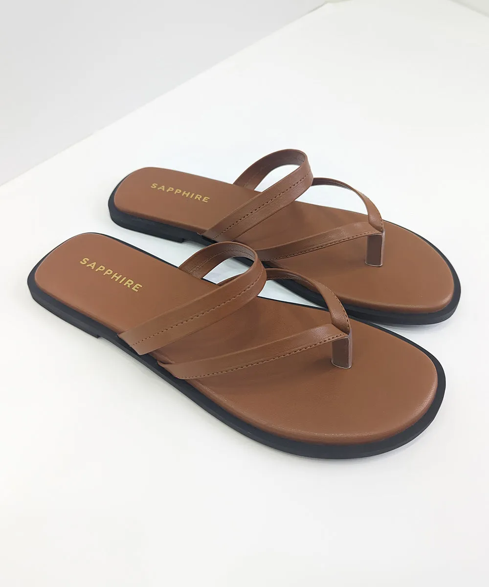 Faux Leather Flats