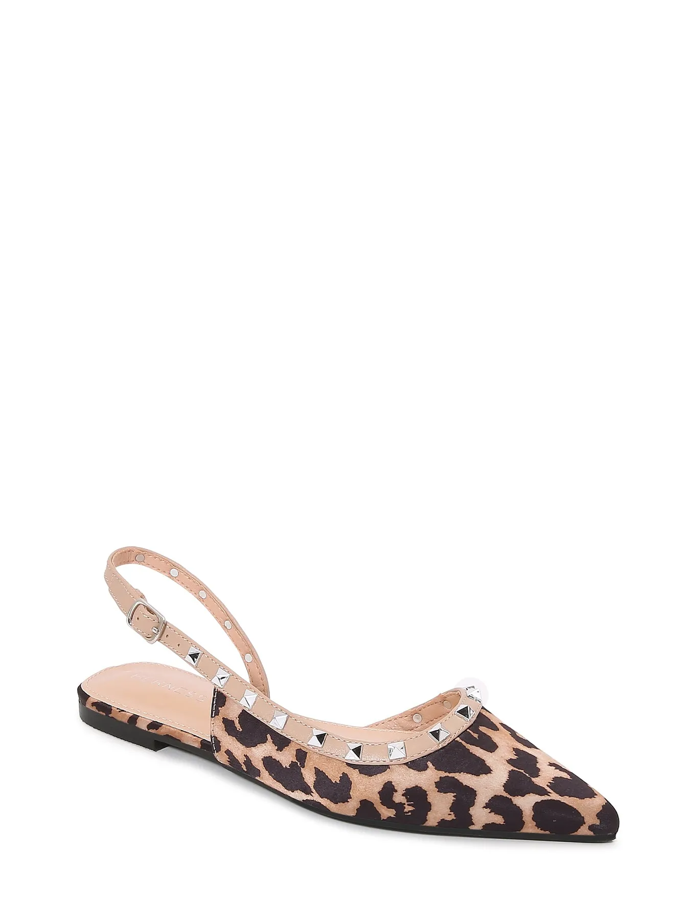 FINAL SALE!! Coco Leopard Studded Flats