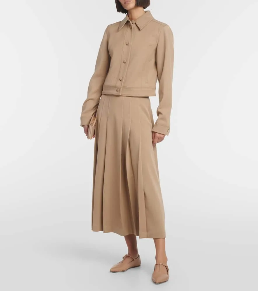 Gabriela Hearst Lola leather ballet flats