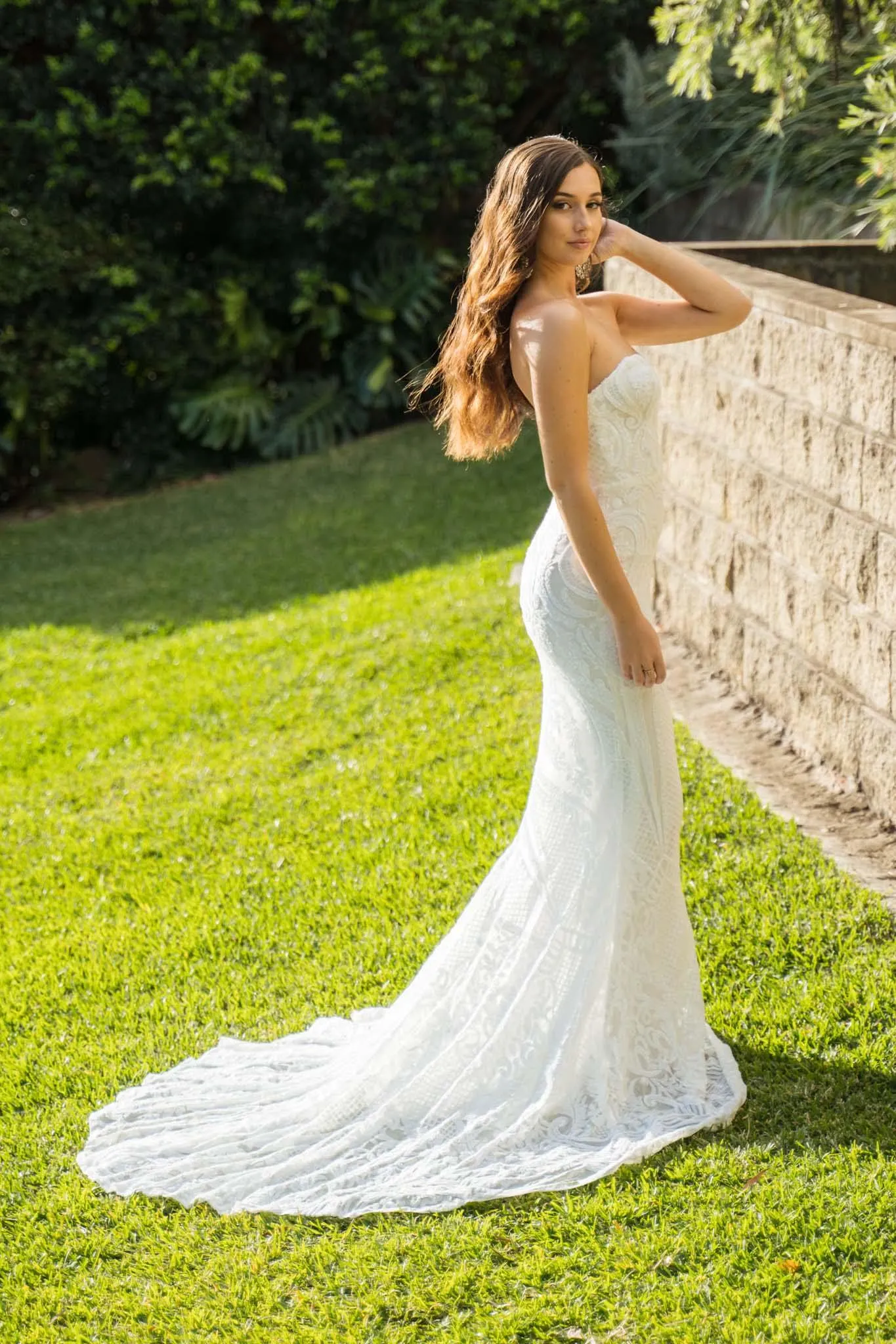 Gianna Gown - White/White