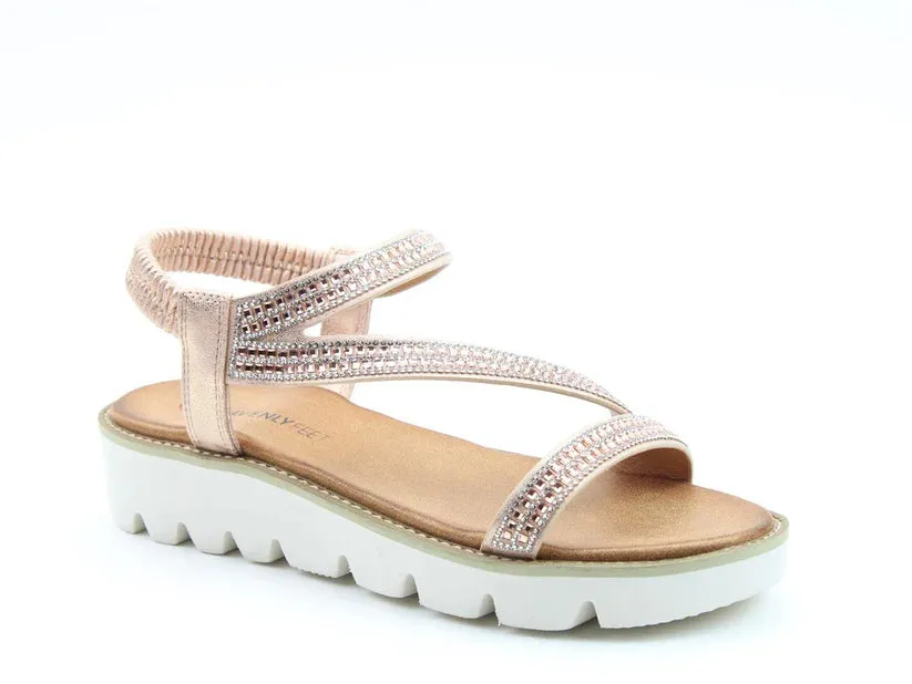 Heavenly Feet - Fresco - Rose Gold