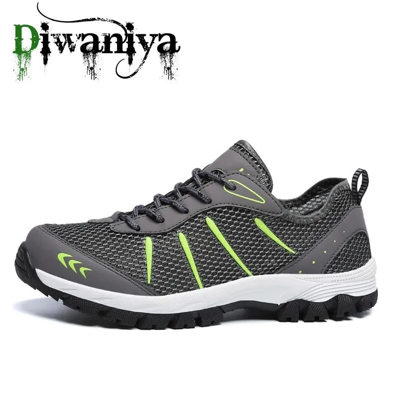 High Quality Brand Men's Sneakers Outdoor Sports Hiking Shoes Men Sneakers Summer Footwear Men Walking Shoes Autumn Size 39~48