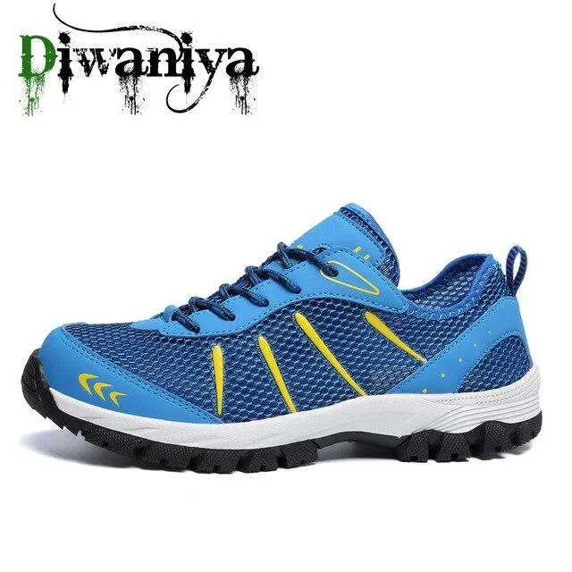 High Quality Brand Men's Sneakers Outdoor Sports Hiking Shoes Men Sneakers Summer Footwear Men Walking Shoes Autumn Size 39~48
