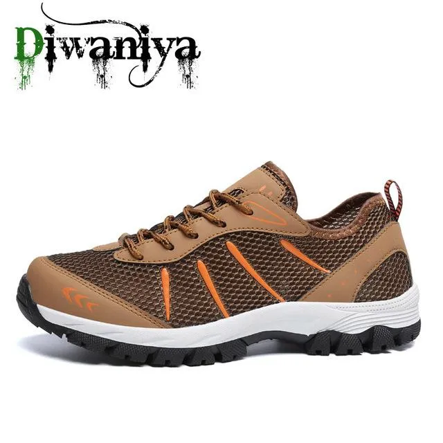 High Quality Brand Men's Sneakers Outdoor Sports Hiking Shoes Men Sneakers Summer Footwear Men Walking Shoes Autumn Size 39~48