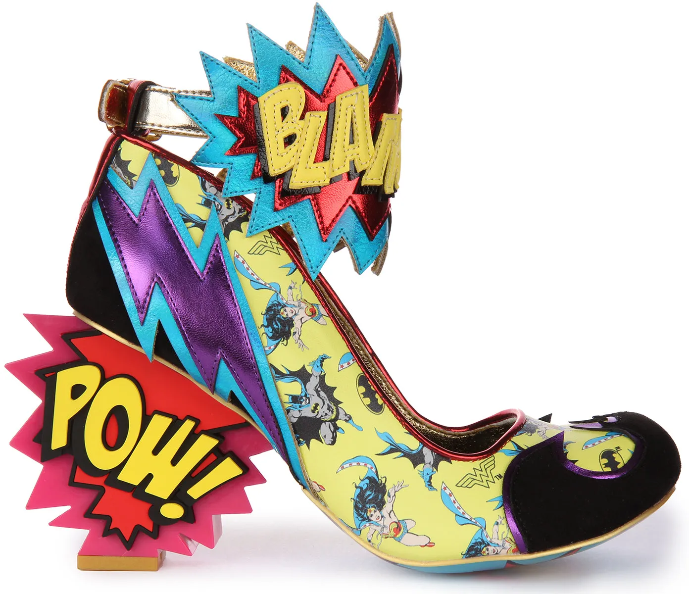 Irregular Choice Kaboom In Batman X Wonderwoman