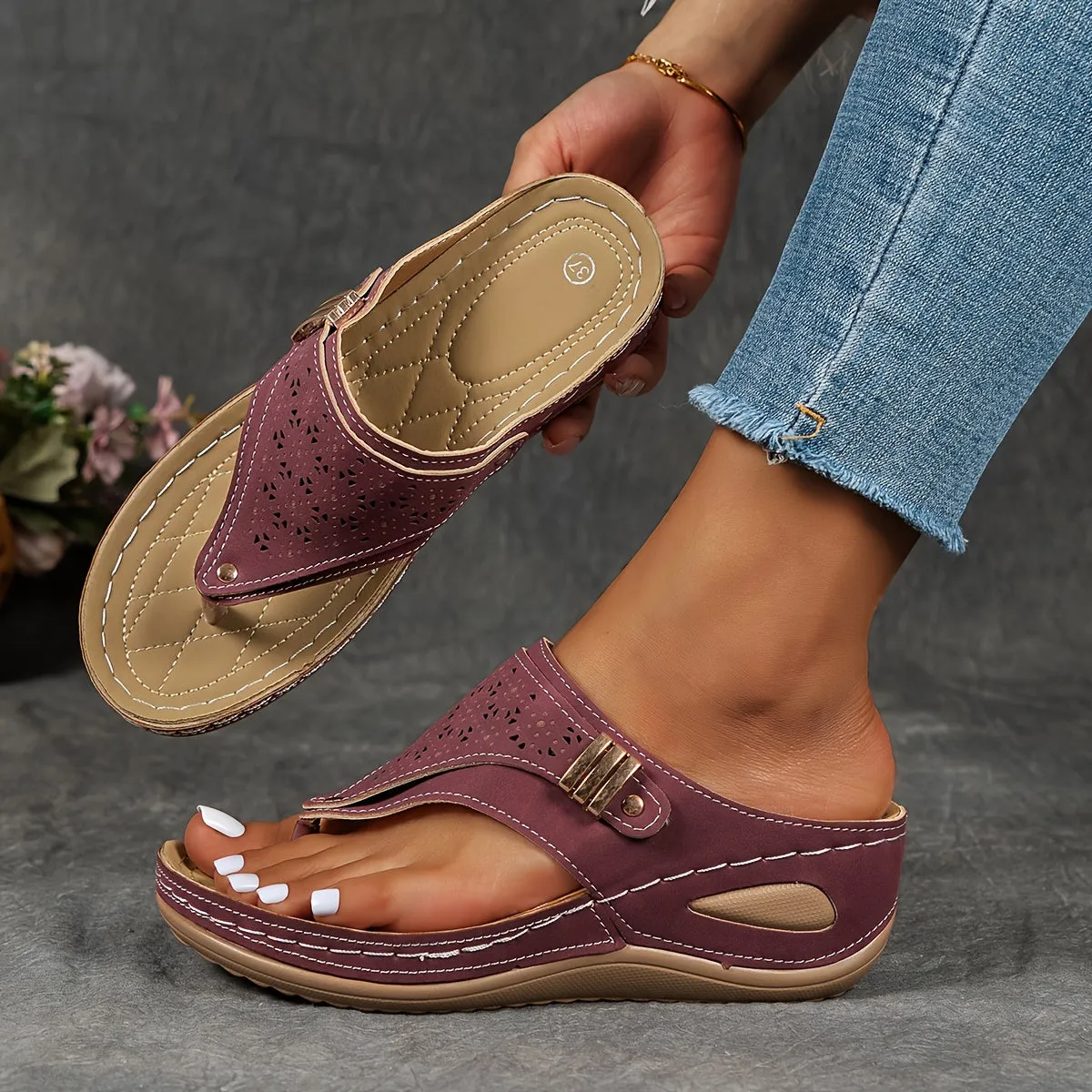 Ivyshape | Breathable Sports Non-Slip Sandals