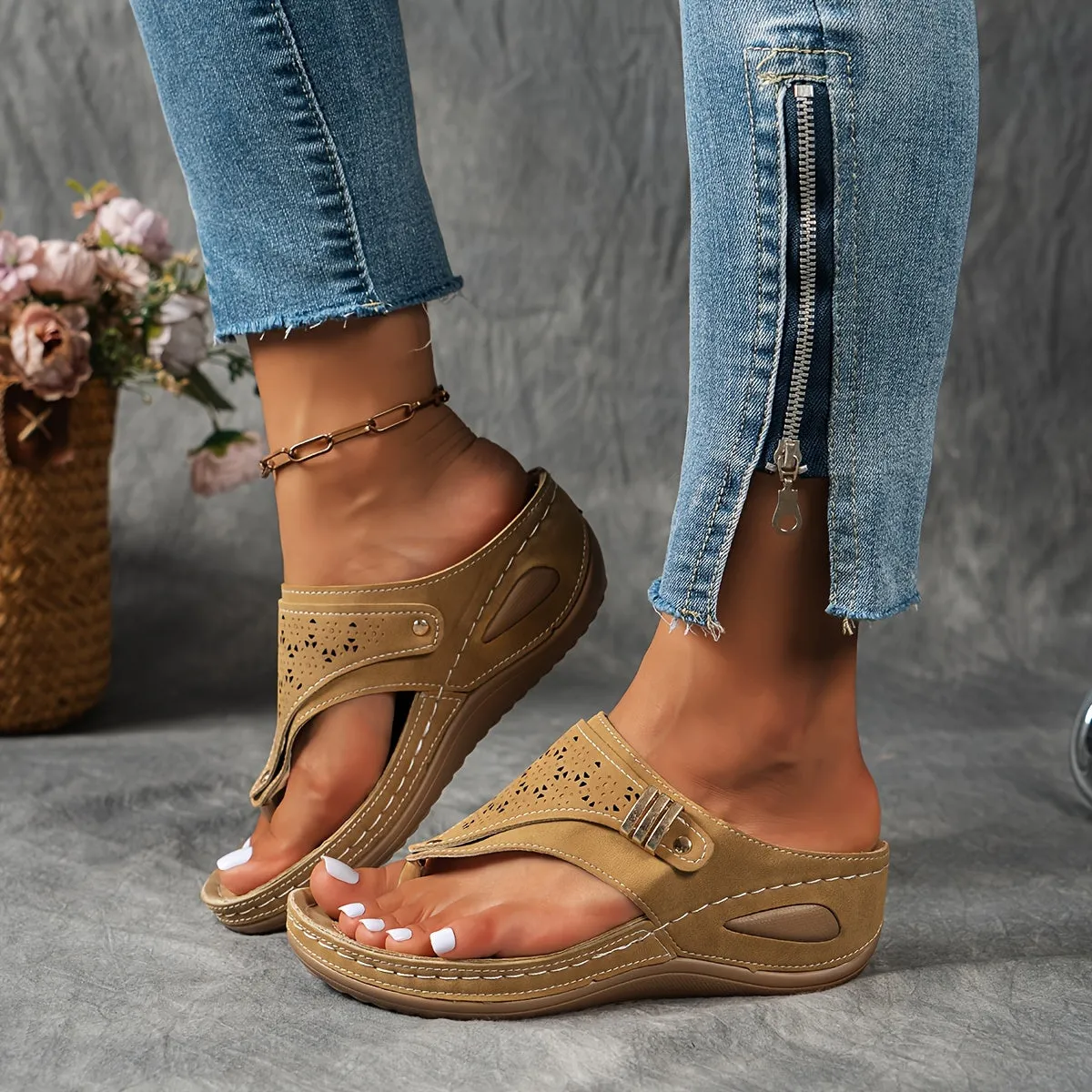 Ivyshape | Breathable Sports Non-Slip Sandals