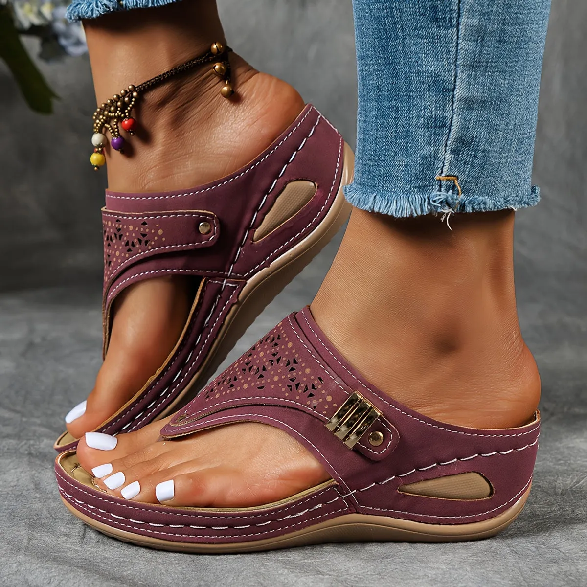 Ivyshape | Breathable Sports Non-Slip Sandals