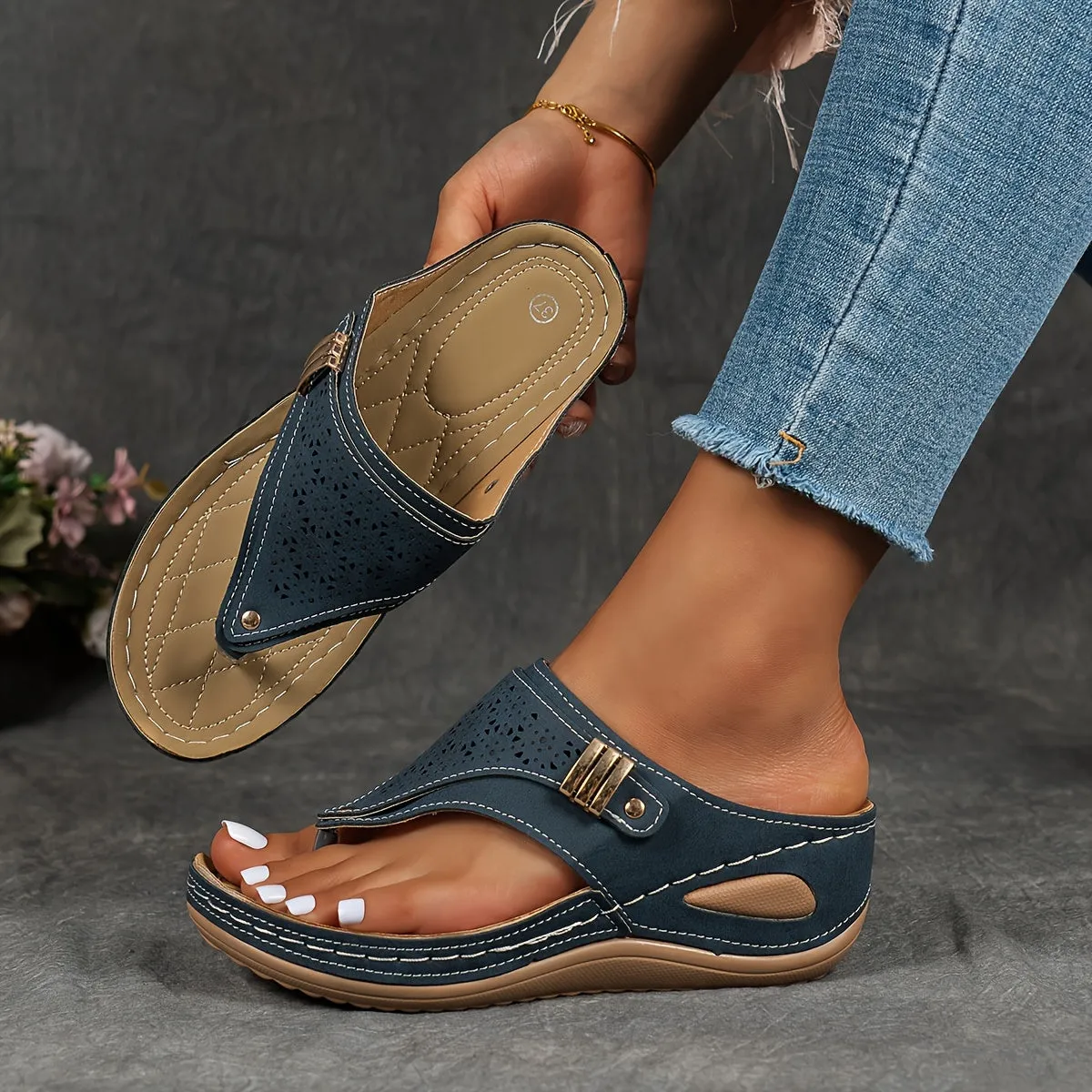 Ivyshape | Breathable Sports Non-Slip Sandals