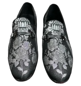 Men's Black Grey Multi Color Slip-On Penny Loafers Shoes Fashion Design