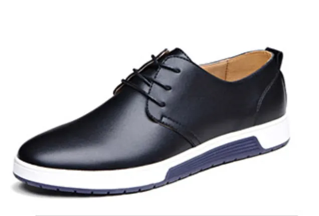 Men's Spring/Summer Leather Soft Flats