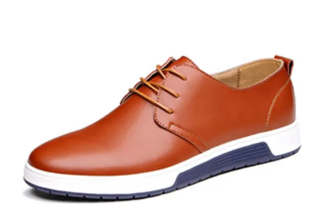 Men's Spring/Summer Leather Soft Flats