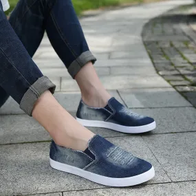 Men's Summer Casual Breathable Denim Flats
