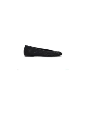 Mesh Perforated Ballet Flats