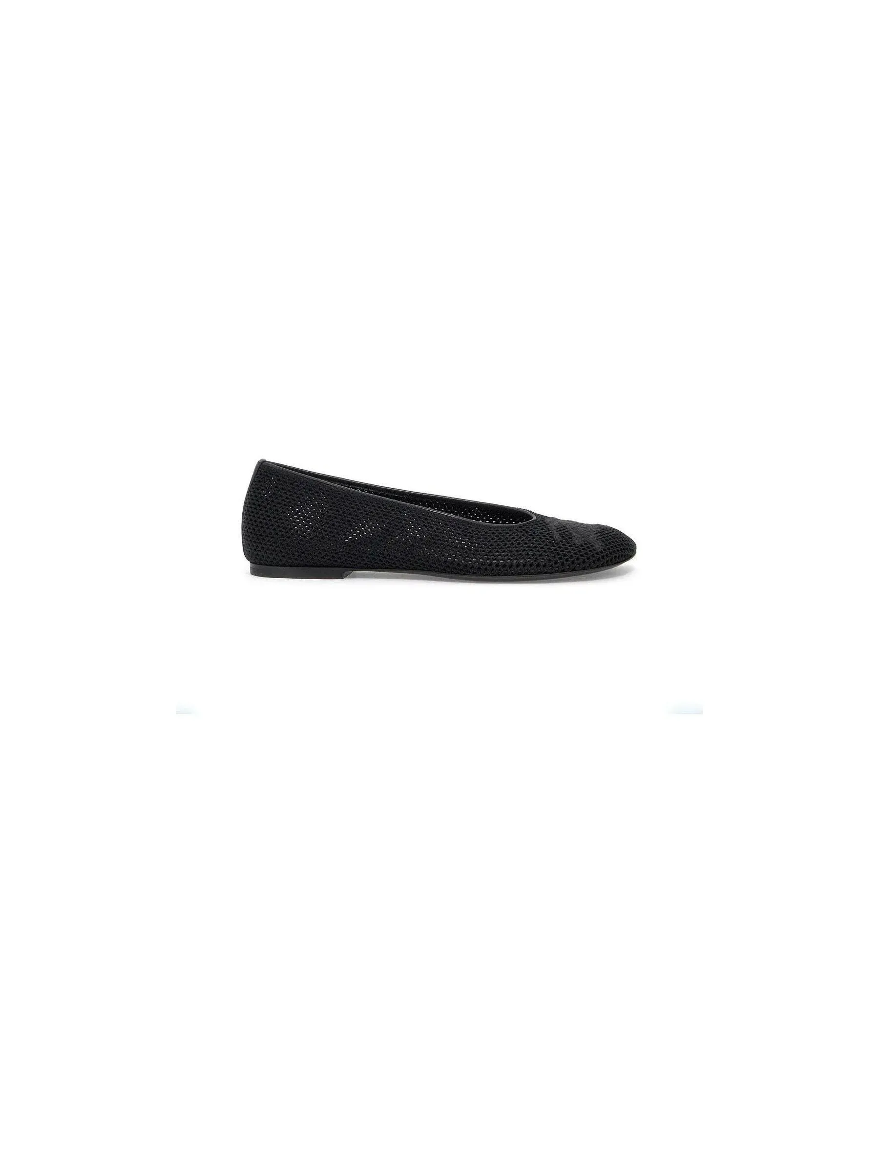 Mesh Perforated Ballet Flats
