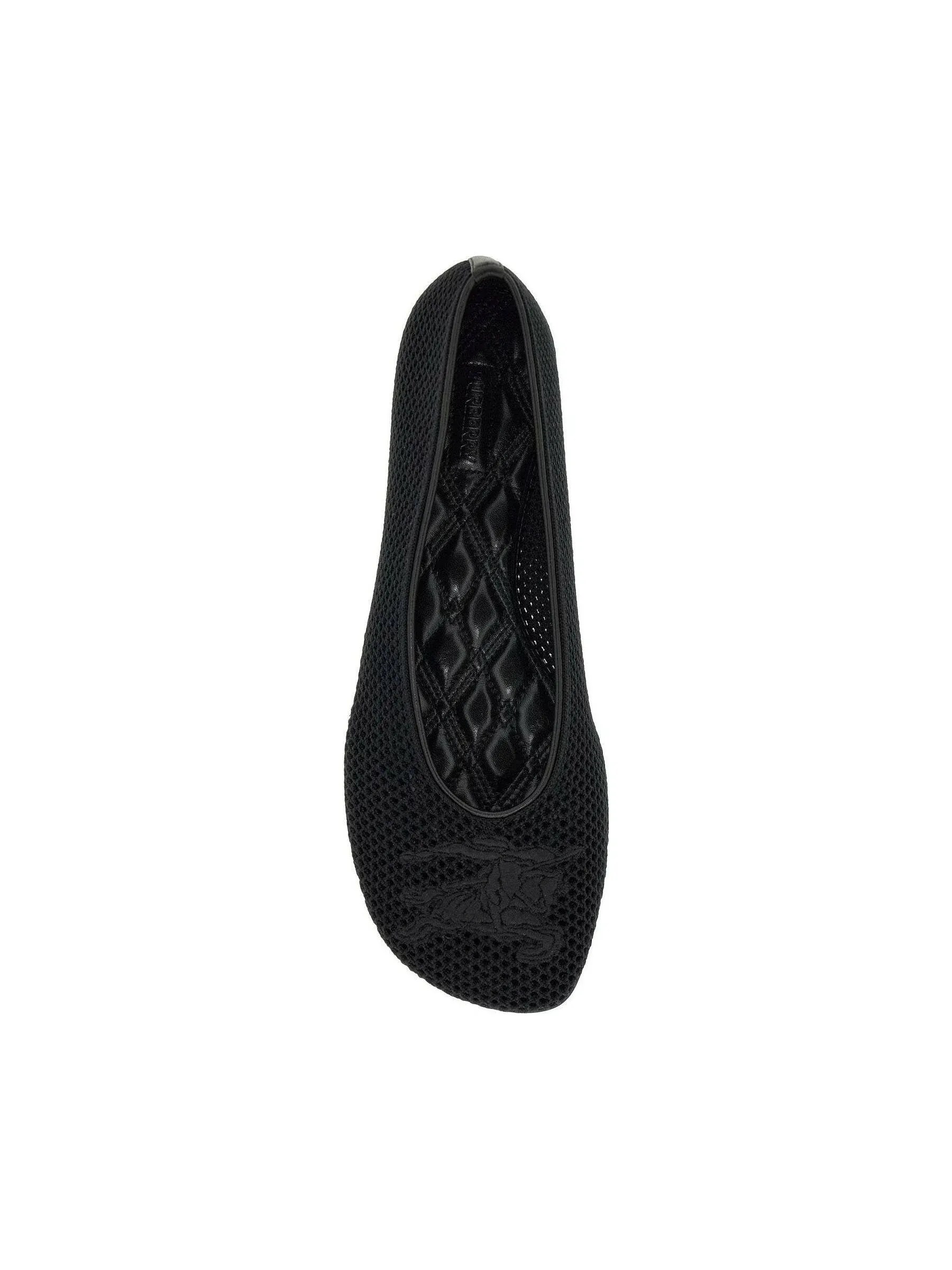 Mesh Perforated Ballet Flats