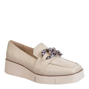 NAKED FEET - PRIVY in CHAMOIS Platform Loafers