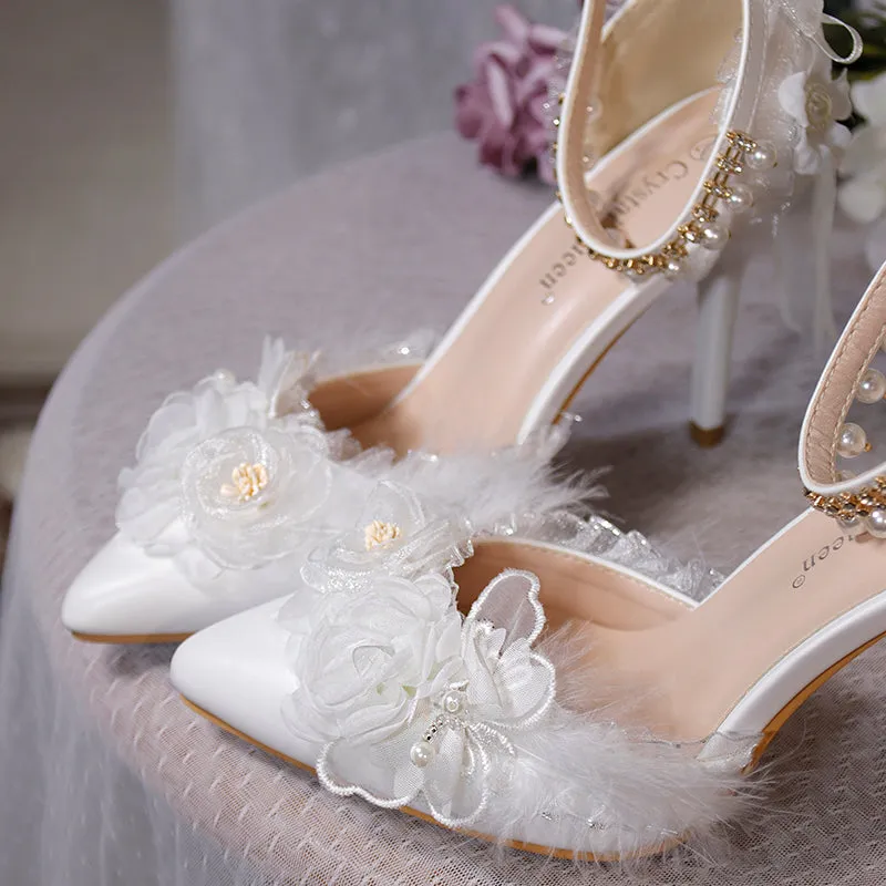 One Night~Pointed Toe Universal Thin Heel Lolita Shoes