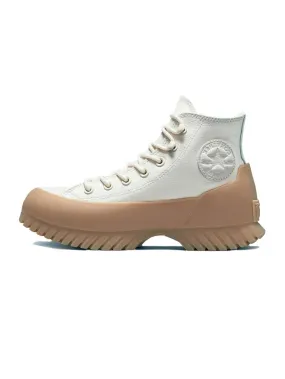 Sneakers in Pelle Waterproof Beige