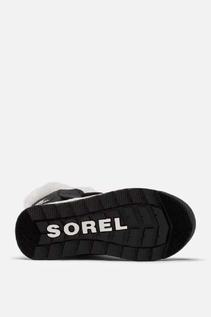 Sorel Children's Black Whitney II Strap Waterproof Boot