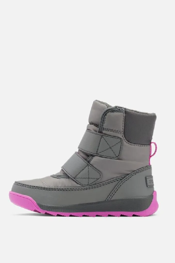 Sorel Children's Bright Lavendar & Collegiate Navy Whitney II Strap WP