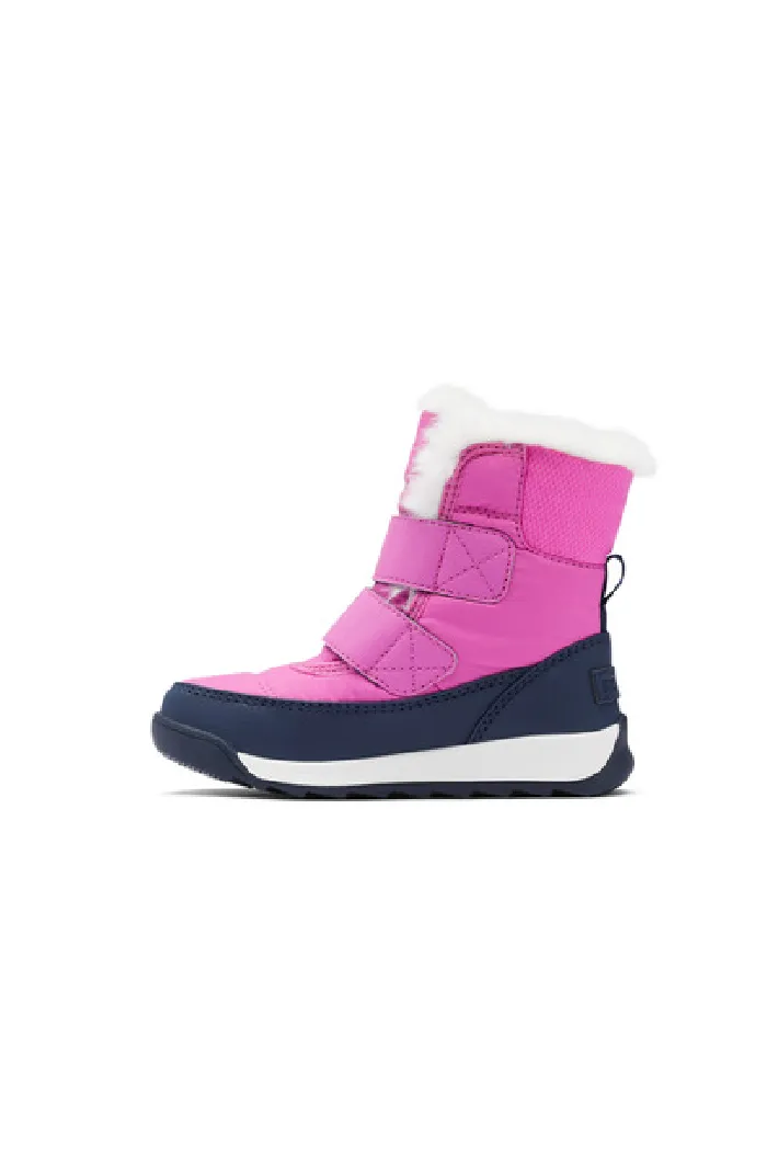 Sorel Children's Bright Lavendar & Collegiate Navy Whitney II Strap WP