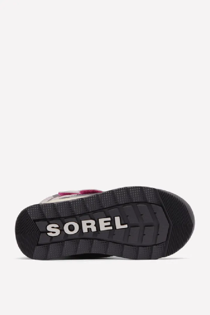 Sorel Children's Bright Lavendar & Collegiate Navy Whitney II Strap WP