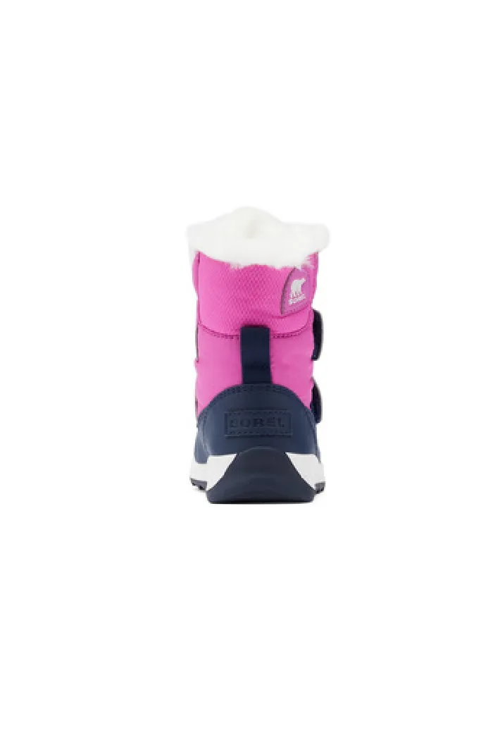 Sorel Children's Bright Lavendar & Collegiate Navy Whitney II Strap WP