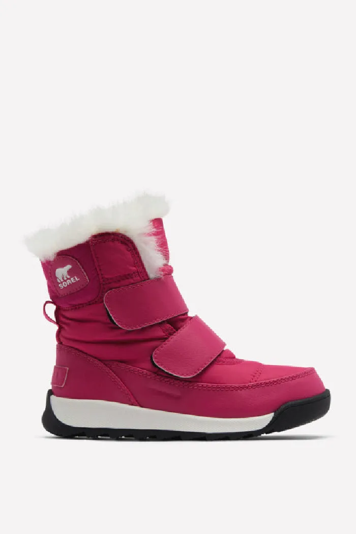 Sorel Children's Bright Lavendar & Collegiate Navy Whitney II Strap WP