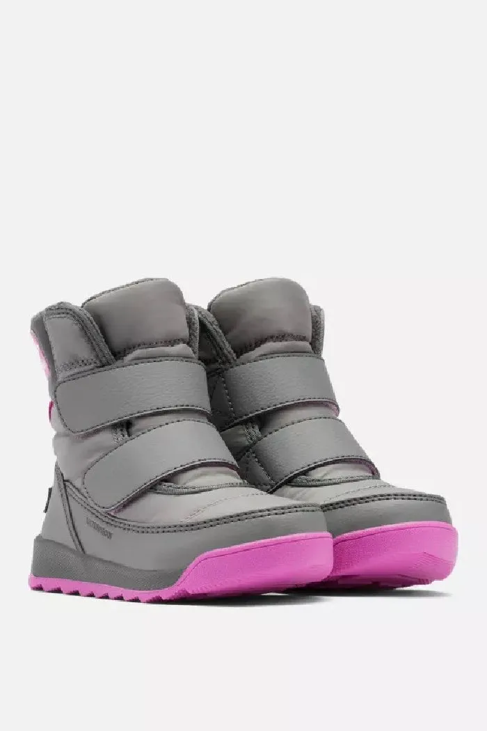 Sorel Children's Bright Lavendar & Collegiate Navy Whitney II Strap WP