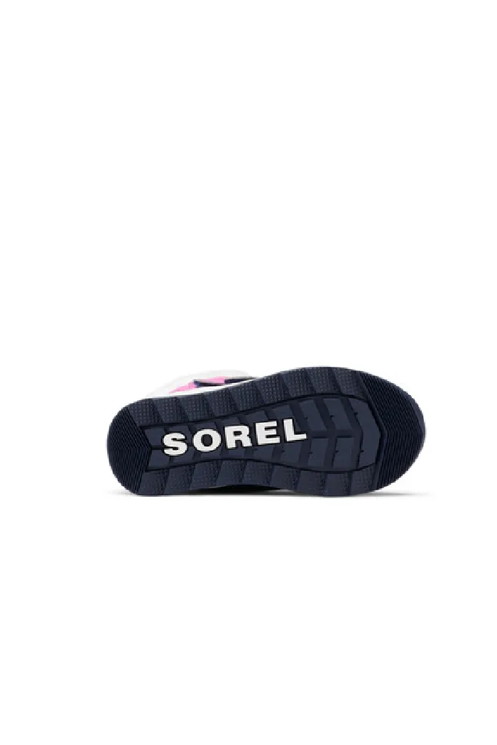Sorel Children's Bright Lavendar & Collegiate Navy Whitney II Strap WP