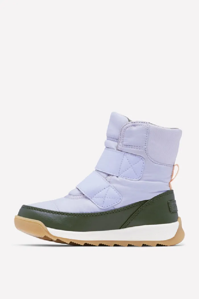 Sorel Children's Bright Lavendar & Collegiate Navy Whitney II Strap WP