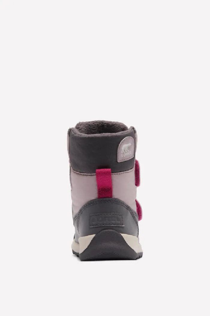 Sorel Children's Bright Lavendar & Collegiate Navy Whitney II Strap WP