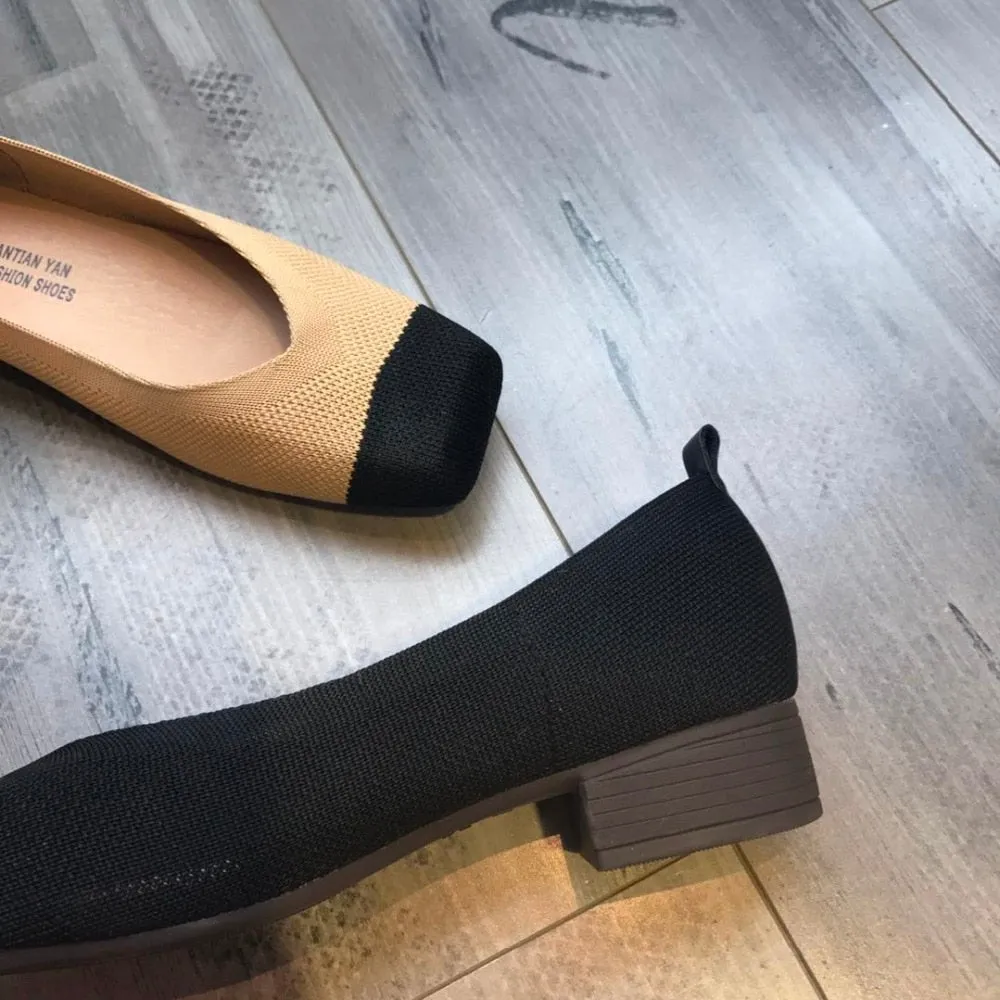 Women's Breathable Knitted Loafers
