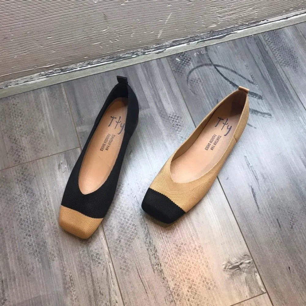 Women's Breathable Knitted Loafers