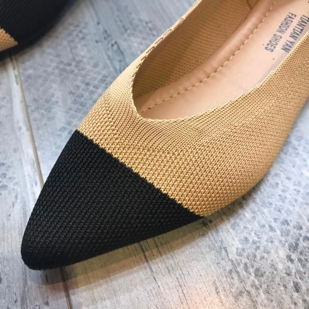 Women's Breathable Knitted Loafers