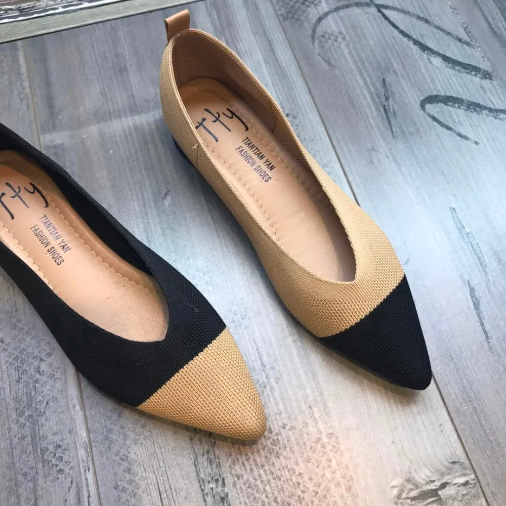 Women's Breathable Knitted Loafers