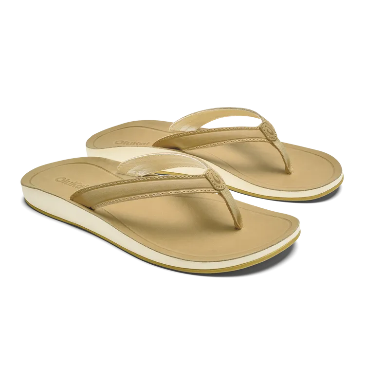 WOMENS OLUKAI SOUTHSHORE TOASTED COCONUT/TOASTED COCONUT