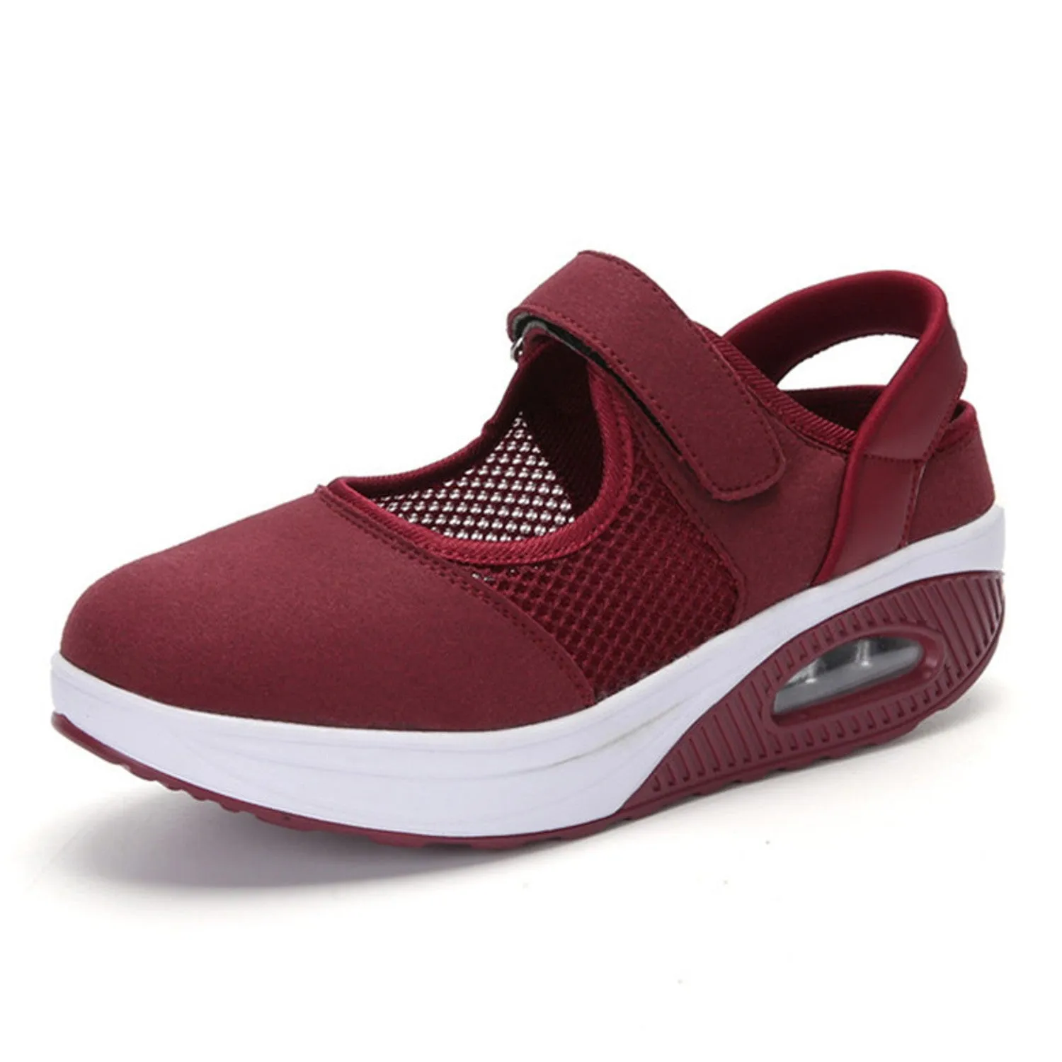 Women's Summer Platform Mesh Breathable Flats