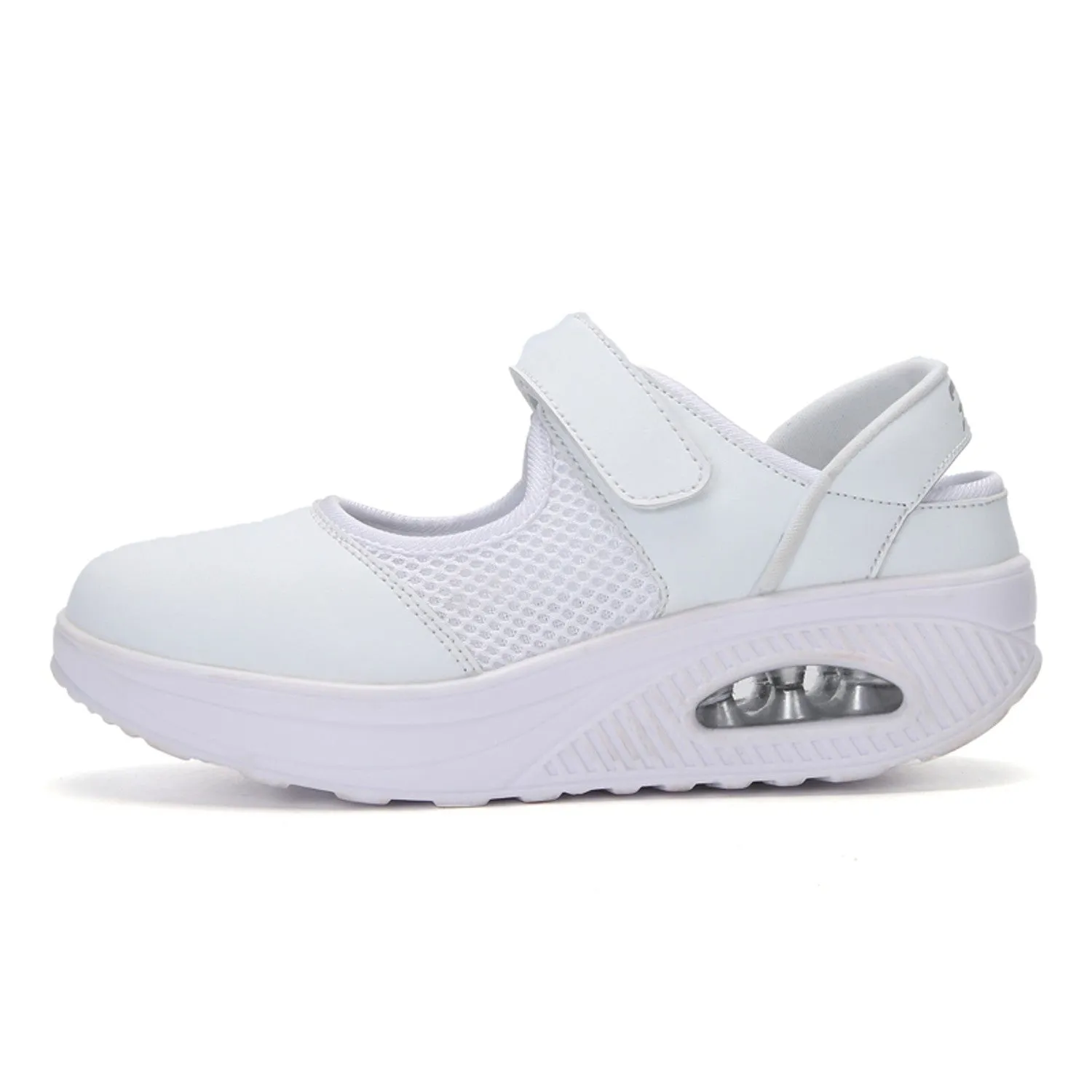 Women's Summer Platform Mesh Breathable Flats
