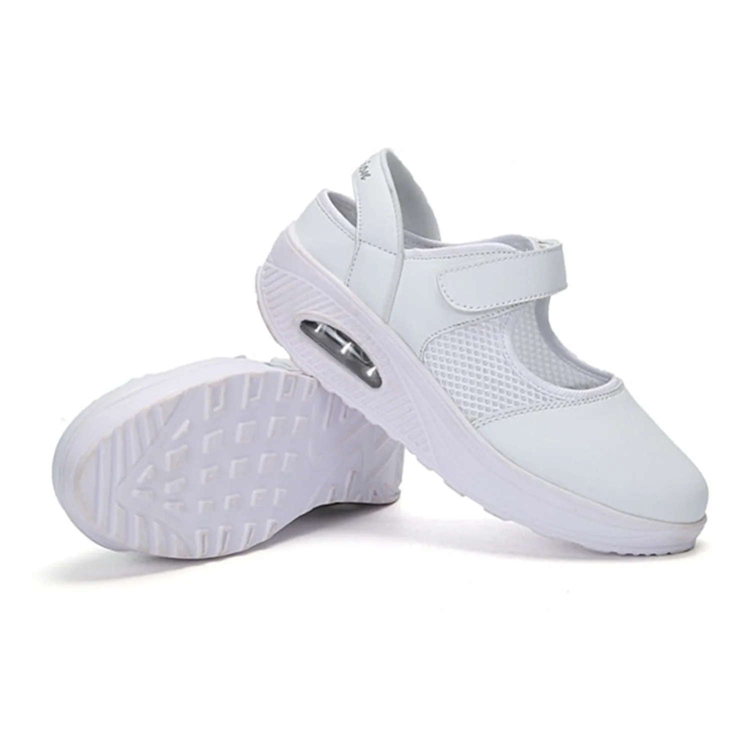 Women's Summer Platform Mesh Breathable Flats