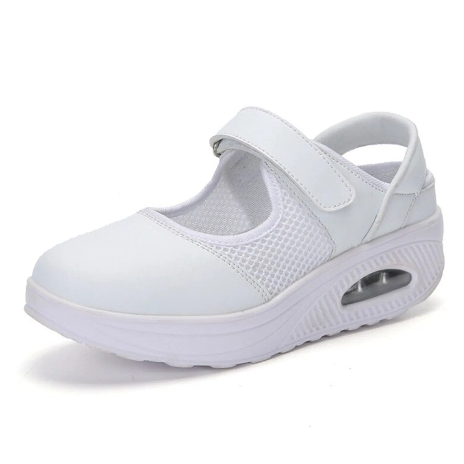 Women's Summer Platform Mesh Breathable Flats